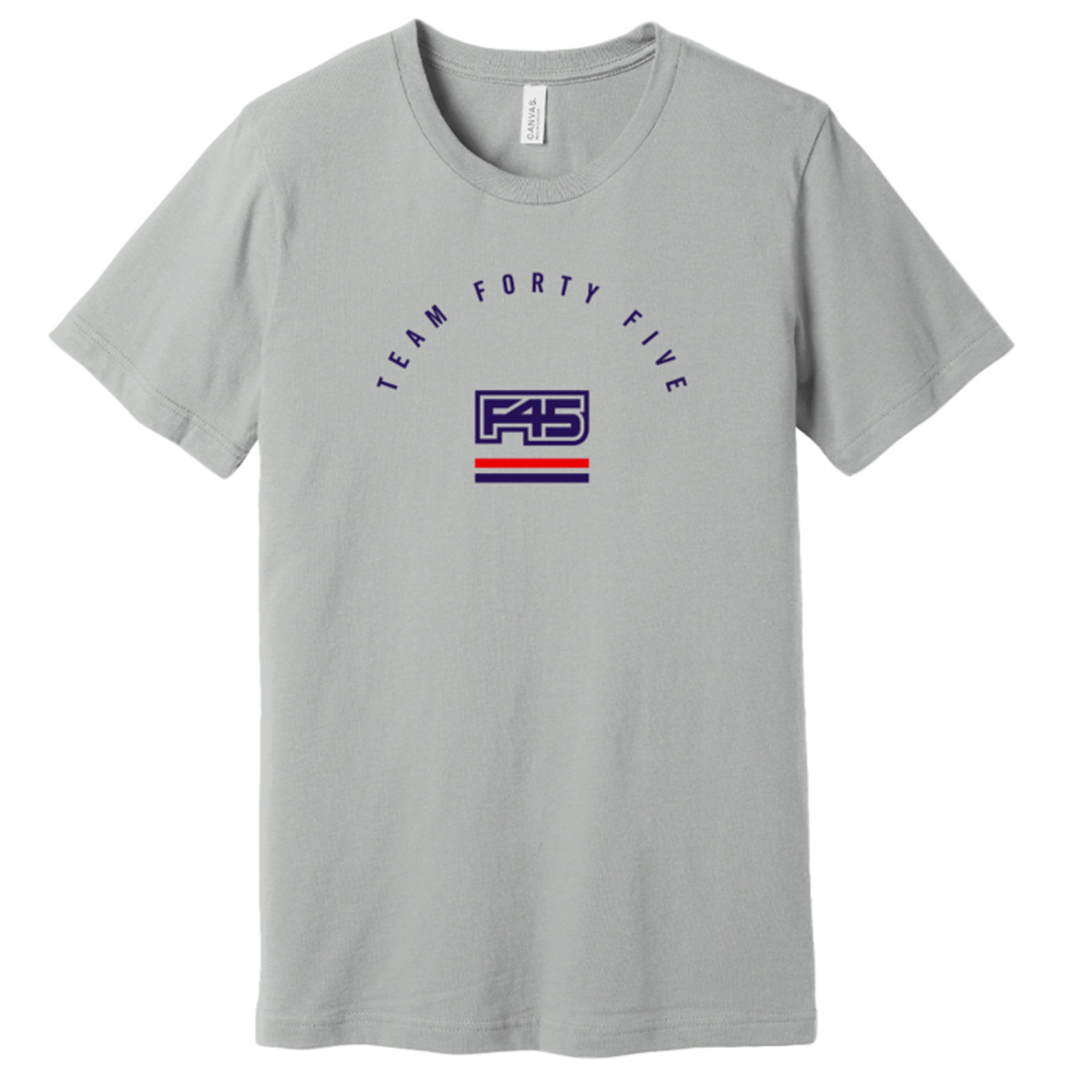 CUSTOM COTTON TEE DESIGN #1 - SILVER