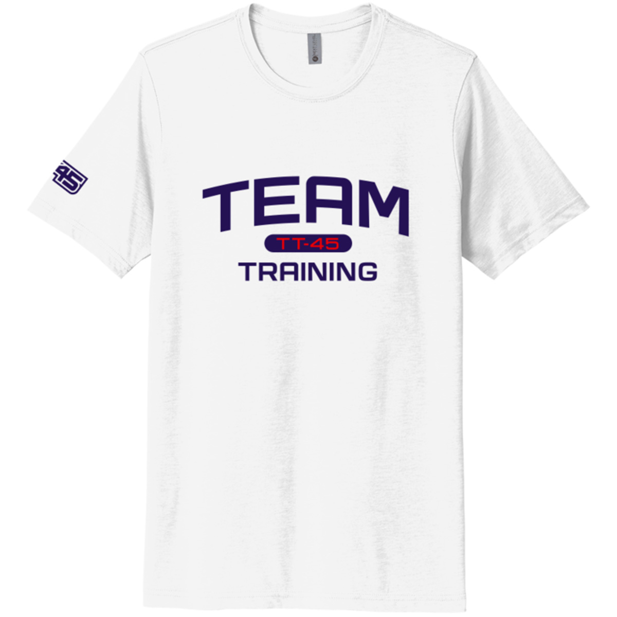 CUSTOM POLYESTER TEE DESIGN #2 - WHITE