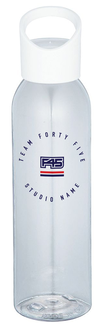 Casanova Tritan Sports Bottle Design #1 - White - Image 2