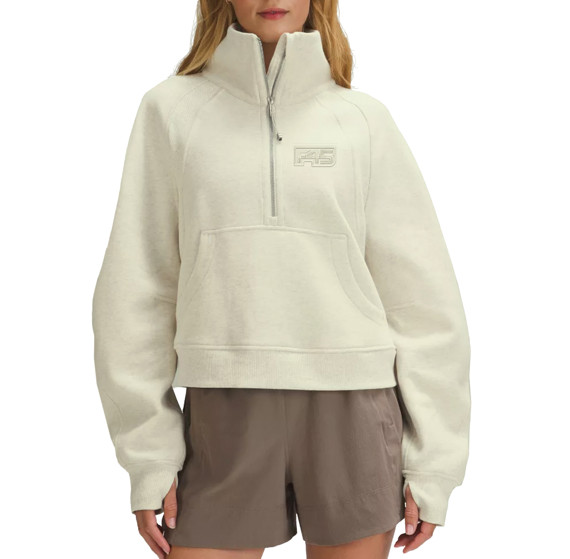 Lululemon Scuba Oversized Funnel Neck Half Zip