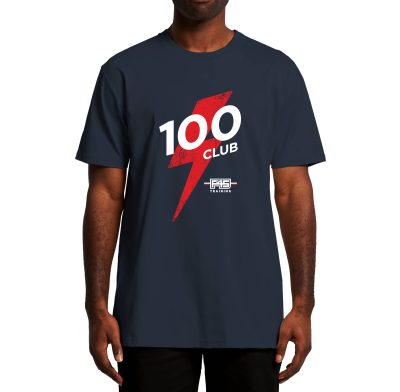 F45 Milestone Club 100 tee