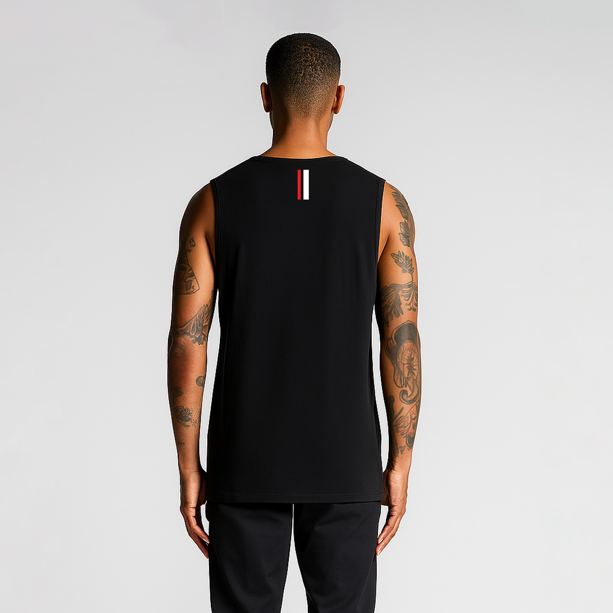 Tank Singlet Black - Image 2