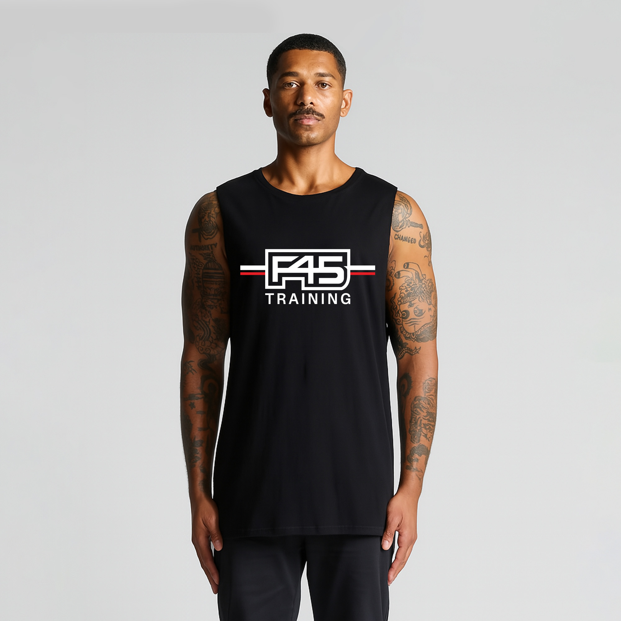 Tank Singlet Black