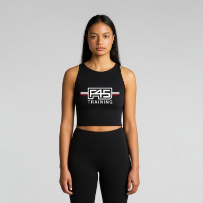 Active Crop Tank Black