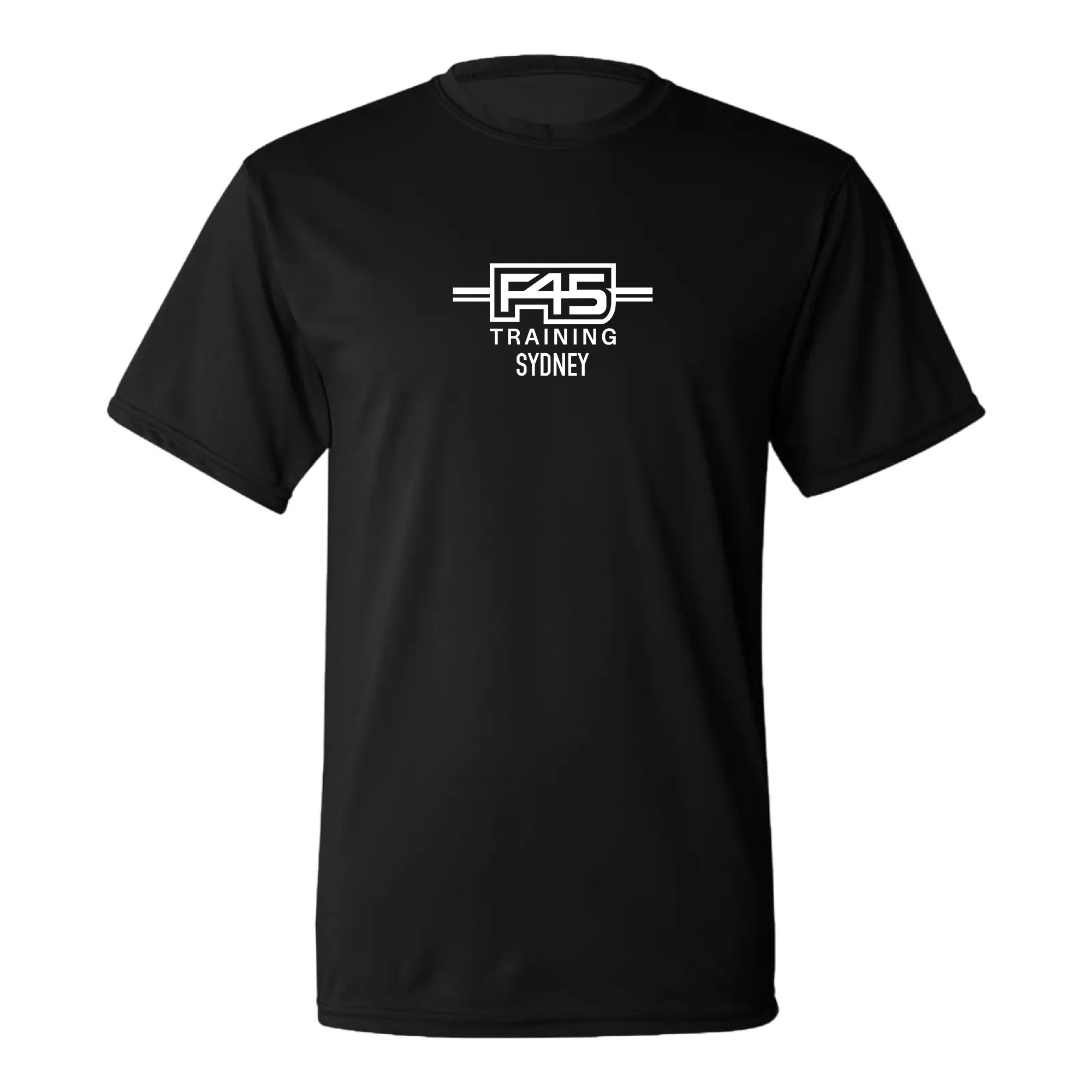 Logo Stamp Black Performance T-Shirt